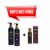 Daina Mavi Hair Care Combo – Buy 2 Shampoos, Get 1 Hair Oil FREE